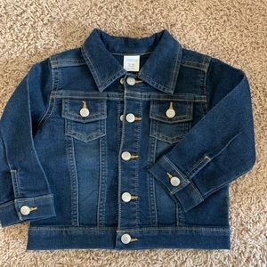 Baby jean jacket size 12/18m